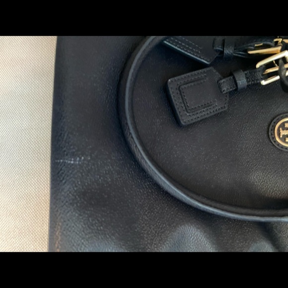 Navy Tory Burch Tote Bag - Picture 4 of 12